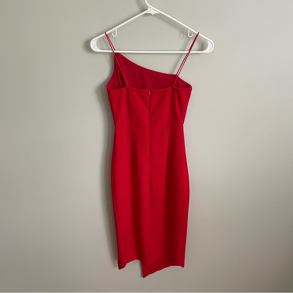 Princess Polly Red size 2 Aero Midi Asymmetrical Dress - Picture 6 of 6